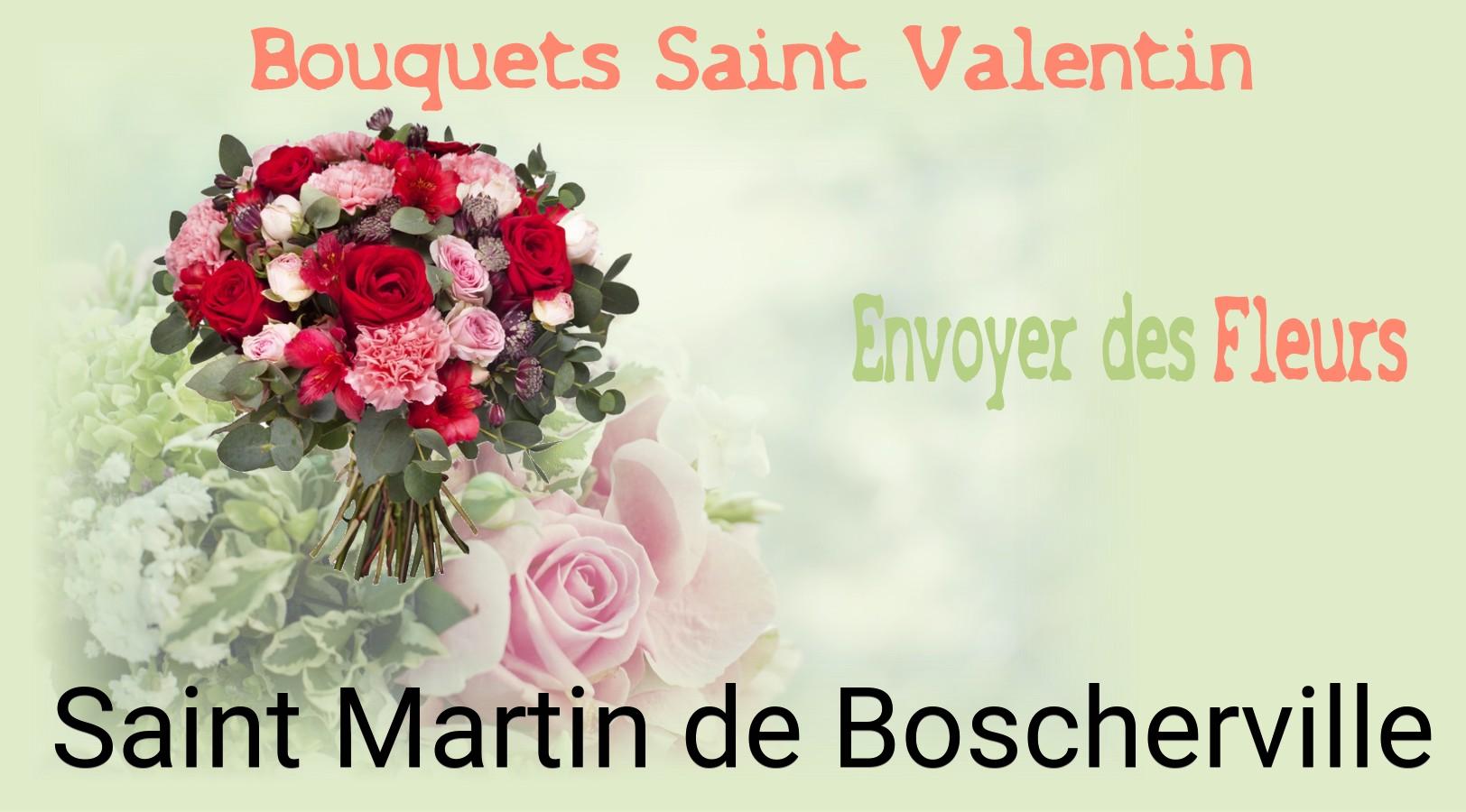 Roses de Saint-Valentin livrées à Saint-Martin-de-Boscherville